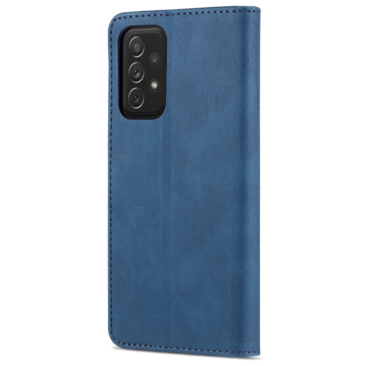 For Samsung Galaxy A52 5G / 4G AZNS Dream II Skin Feel PU+TPU Horizontal Flip Leather Case with Holder & Card Slots & Wallet
