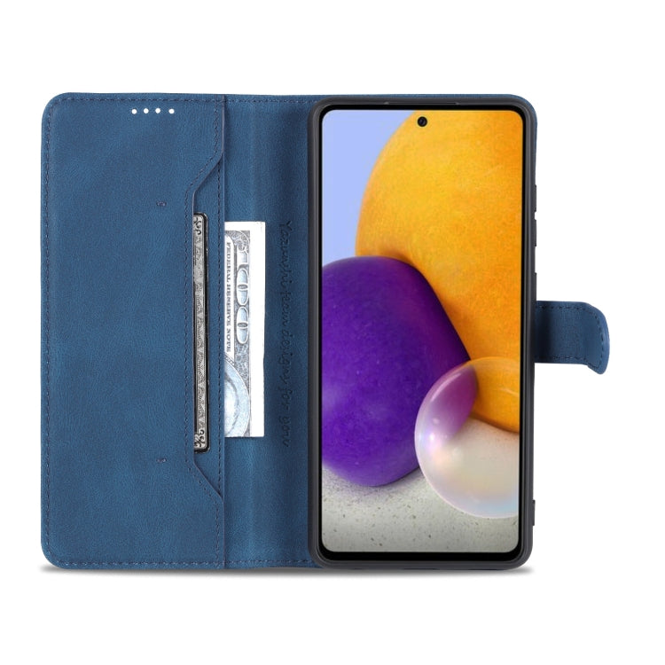 For Samsung Galaxy A52 5G / 4G AZNS Dream II Skin Feel PU+TPU Horizontal Flip Leather Case with Holder & Card Slots & Wallet