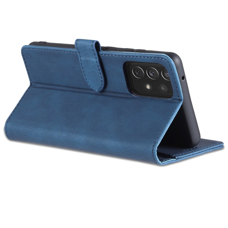 For Samsung Galaxy A52 5G / 4G AZNS Dream II Skin Feel PU+TPU Horizontal Flip Leather Case with Holder & Card Slots & Wallet