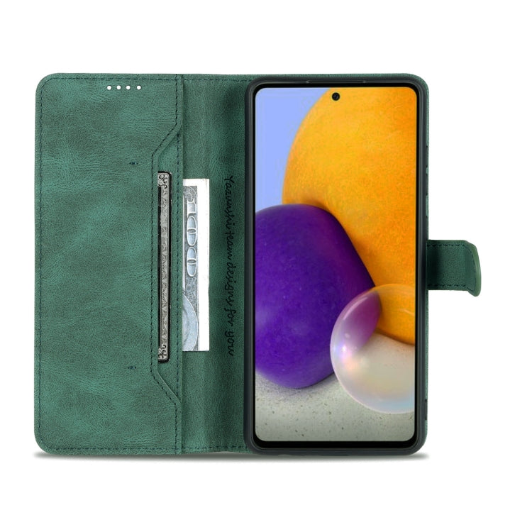 For Samsung Galaxy A52 5G / 4G AZNS Dream II Skin Feel PU+TPU Horizontal Flip Leather Case with Holder & Card Slots & Wallet