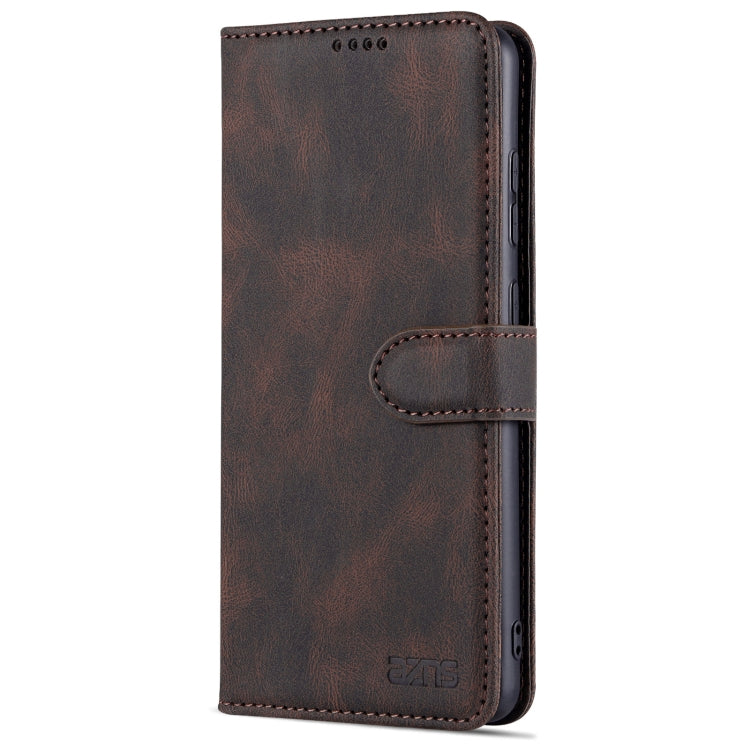 For Samsung Galaxy A52 5G / 4G AZNS Dream II Skin Feel PU+TPU Horizontal Flip Leather Case with Holder & Card Slots & Wallet