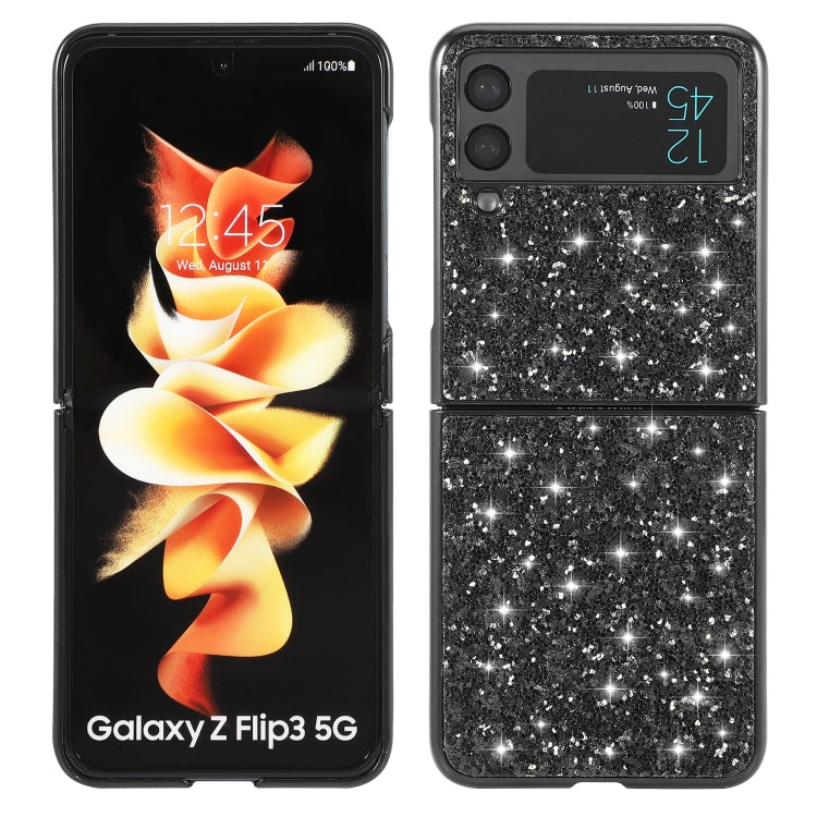 For Samsung Galaxy Z Flip3 5G Glitter Powder Shockproof TPU Protective Case