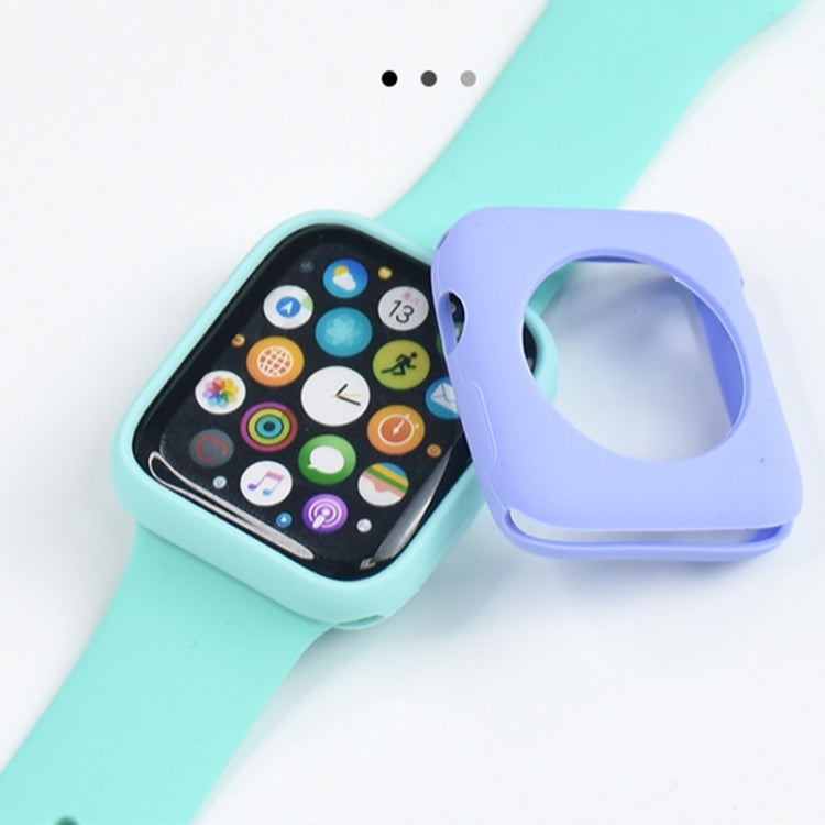 Shockproof All-inclusive Silicone Protective Case For Apple Watch Series 6 & SE & 5 & 4 44mm