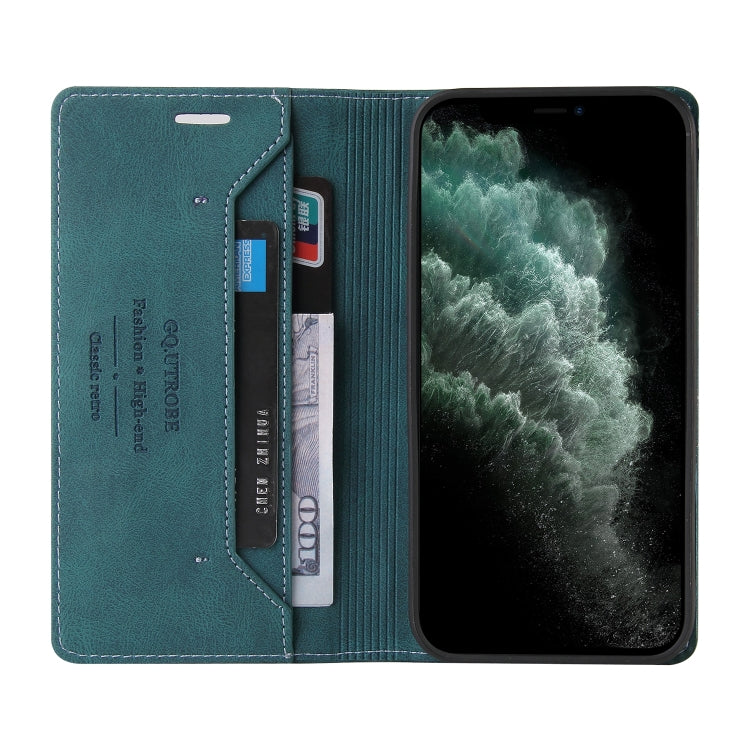 Skin Feel Anti-theft Brush Horizontal Flip Leather Case with Holder & Card Slots & Wallet For iPhone 11 Pro Max