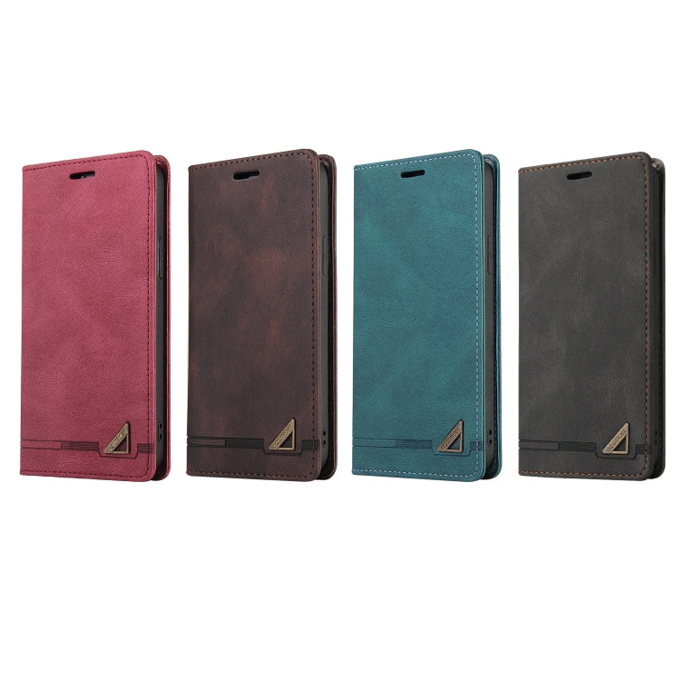 Skin Feel Anti-theft Brush Horizontal Flip Leather Case with Holder & Card Slots & Wallet For iPhone 11 Pro Max
