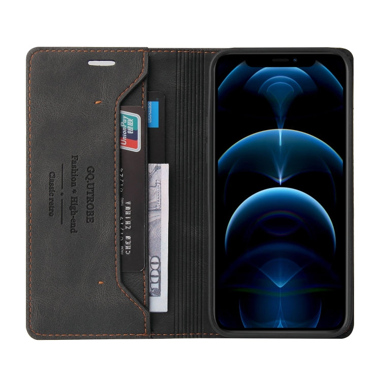 Skin Feel Anti-theft Brush Horizontal Flip Leather Case with Holder & Card Slots & Wallet For iPhone 11 Pro