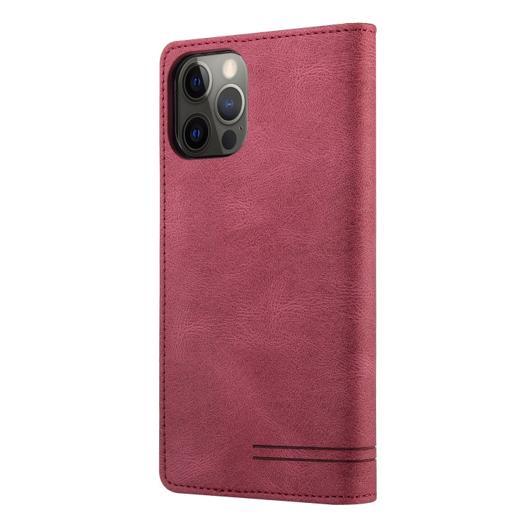 Skin Feel Anti-theft Brush Horizontal Flip Leather Case with Holder & Card Slots & Wallet For iPhone 11 Pro