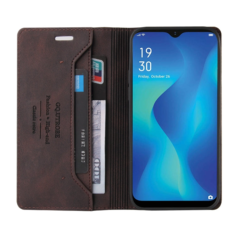 For Samsung Galaxy A22 5G Skin Feel Anti-theft Brush Horizontal Flip Leather Case with Holder & Card Slots & Wallet