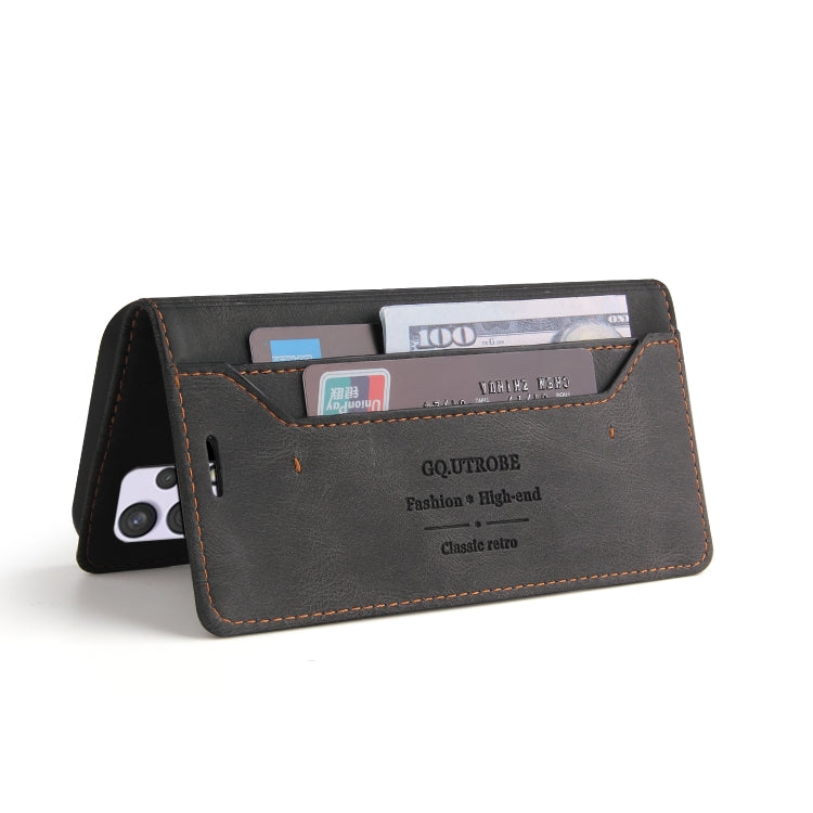 For Samsung Galaxy A32 4G Skin Feel Anti-theft Brush Horizontal Flip Leather Case with Holder & Card Slots & Wallet