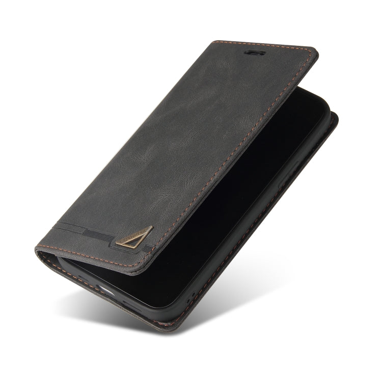 For Samsung Galaxy A70 Skin Feel Anti-theft Brush Horizontal Flip Leather Case with Holder & Card Slots & Wallet