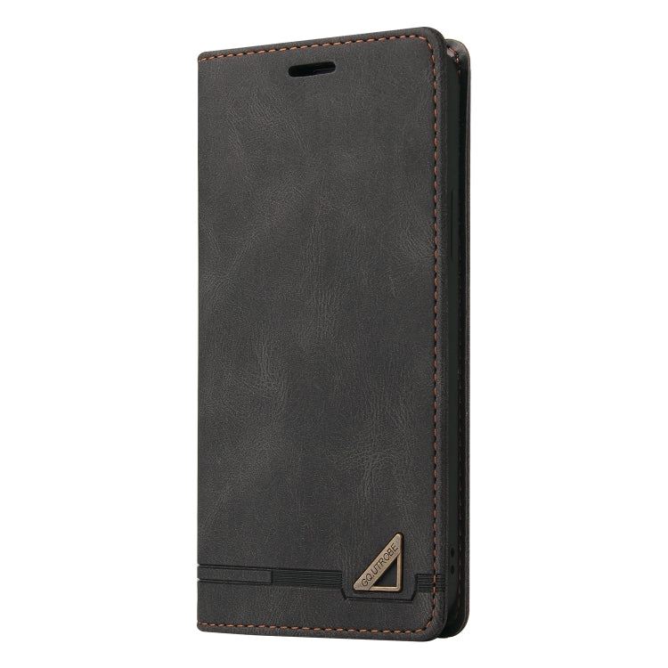 For Samsung Galaxy A03s 166mm Skin Feel Anti-theft Brush Horizontal Flip Leather Case with Holder & Card Slots & Wallet
