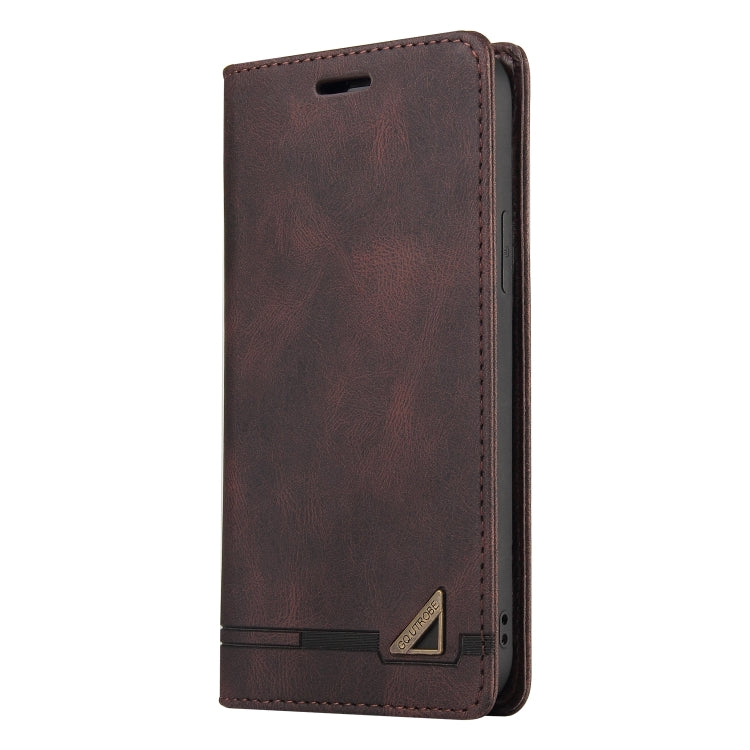 For Samsung Galaxy A03s 166mm Skin Feel Anti-theft Brush Horizontal Flip Leather Case with Holder & Card Slots & Wallet
