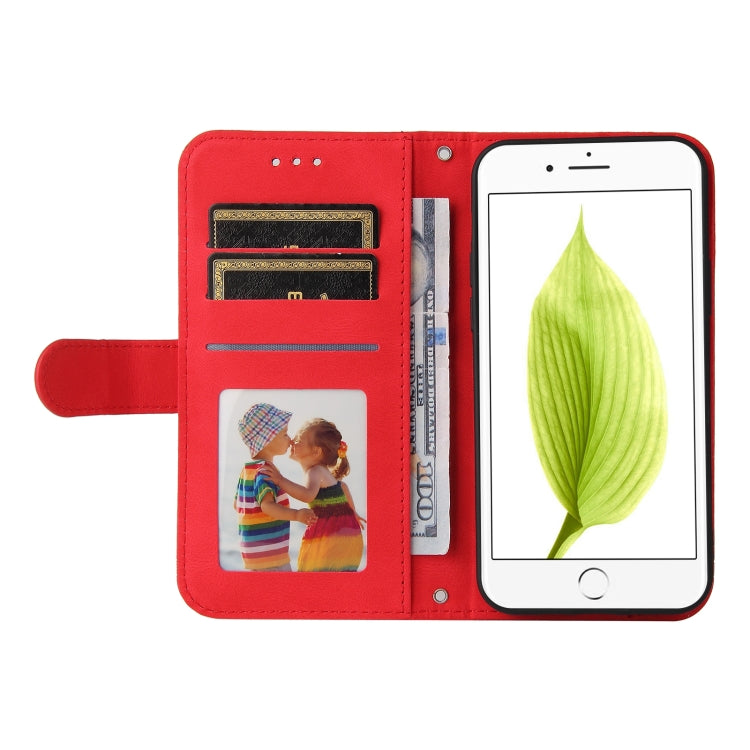 Skin Feel Life Tree Metal Button Horizontal Flip Leather Case with Holder & Card Slot & Wallet & Photo Frame & Strap For iPhone 6 Plus / 6s Plus