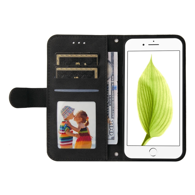 Skin Feel Life Tree Metal Button Horizontal Flip Leather Case with Holder & Card Slot & Wallet & Photo Frame & Strap For iPhone 6 Plus / 6s Plus
