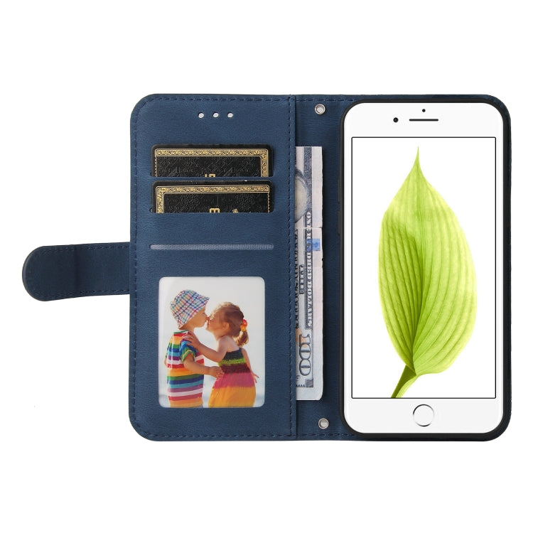 Skin Feel Life Tree Metal Button Horizontal Flip Leather Case with Holder & Card Slot & Wallet & Photo Frame & Strap For iPhone 6 Plus / 6s Plus