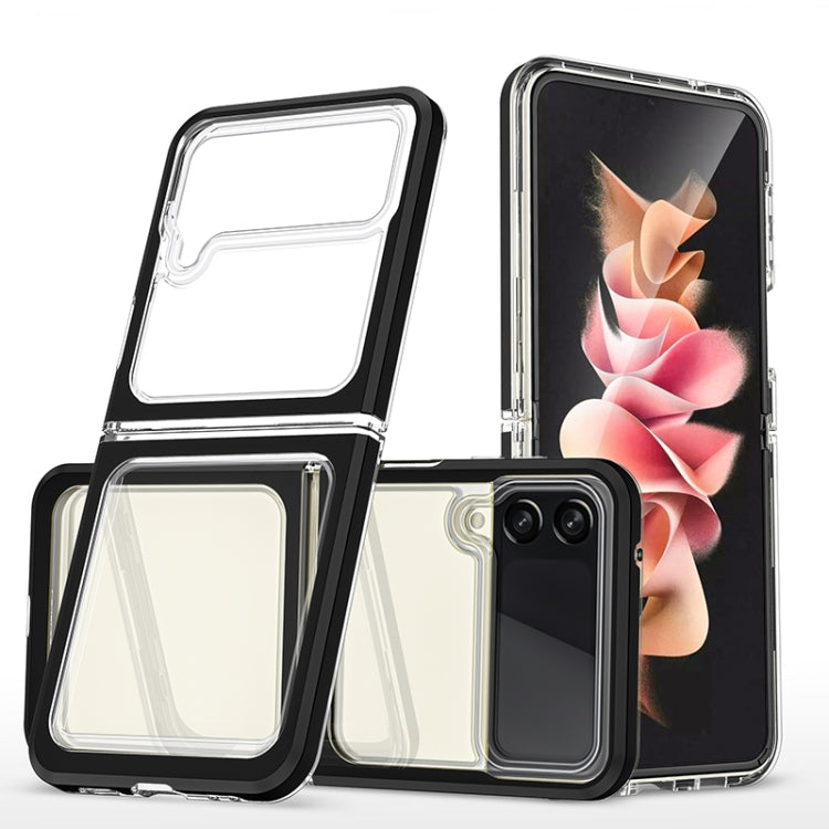 For Samsung Galaxy Z Flip3 5G Bright Series Clear Acrylic + PC+TPU Shockproof Case
