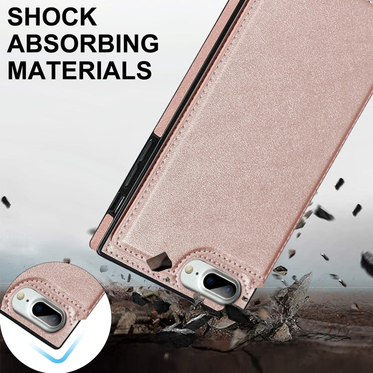 For iPhone SE 2022 / SE 2020 / 8 / 7 Cross-body Square Double Buckle Flip Card Bag TPU+PU Case with Card Slots & Wallet & Photo & Strap
