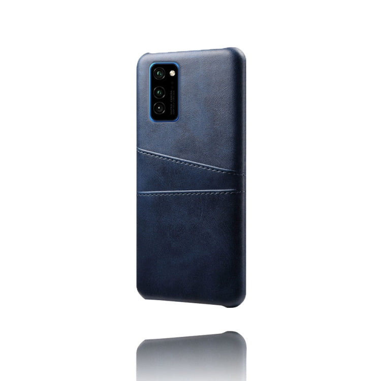 For Honor Play4 Pro Calf Texture PC + PU Leather Back Cover Shockproof Case with Dual Card Slots