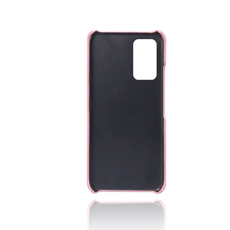 For Honor X10 5G Calf Texture PC + PU Leather Back Cover Shockproof Case with Dual Card Slots