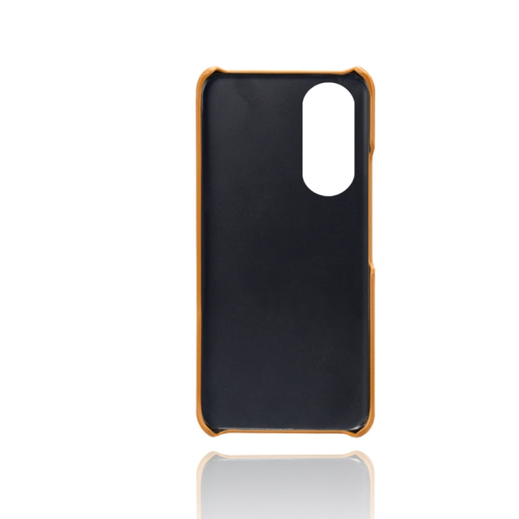 For Honor X20 SE Calf Texture PC + PU Leather Back Cover Shockproof Case with Dual Card Slots