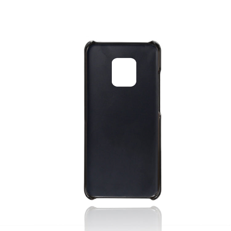 For Xiaomi Redmi 10X Pro 5G Calf Texture PC + PU Leather Back Cover Shockproof Case with Dual Card Slots