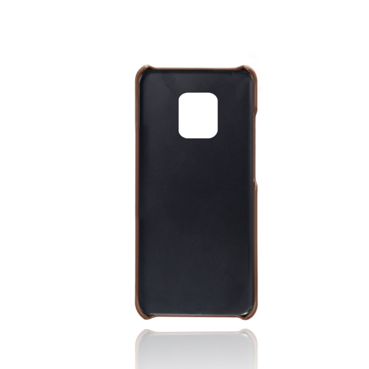 For Xiaomi Redmi 10X Pro 5G Calf Texture PC + PU Leather Back Cover Shockproof Case with Dual Card Slots