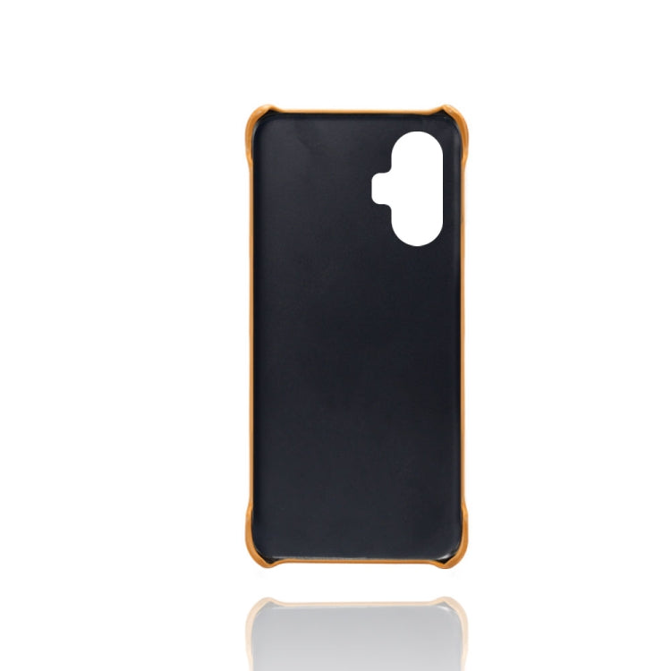 For Xiaomi Redmi K40 Gaming Calf Texture PC + PU Leather Back Cover Shockproof Case with Dual Card Slots