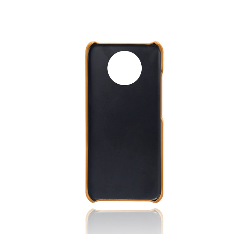 For Xiaomi Redmi Note 9 5G Calf Texture PC + PU Leather Back Cover Shockproof Case with Dual Card Slots