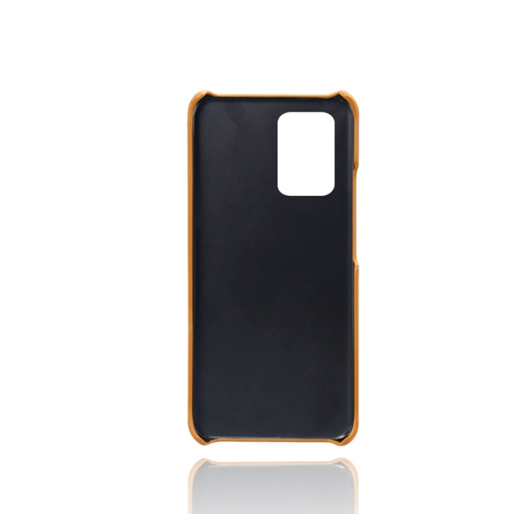For Xiaomi Redmi Note 10 Pro 5G Calf Texture PC + PU Leather Back Cover Shockproof Case with Dual Card Slots