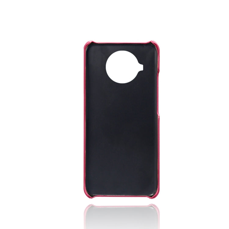 For Xiaomi Mi 10T Lite Calf Texture PC + PU Leather Back Cover Shockproof Case with Dual Card Slots