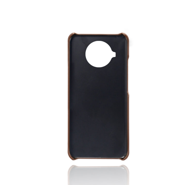 For Xiaomi Mi 10T Lite Calf Texture PC + PU Leather Back Cover Shockproof Case with Dual Card Slots