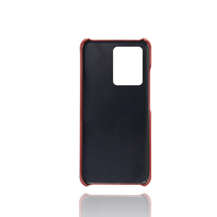 For Xiaomi Mi Mix 4 5G Calf Texture PC + PU Leather Back Cover Shockproof Case with Dual Card Slots