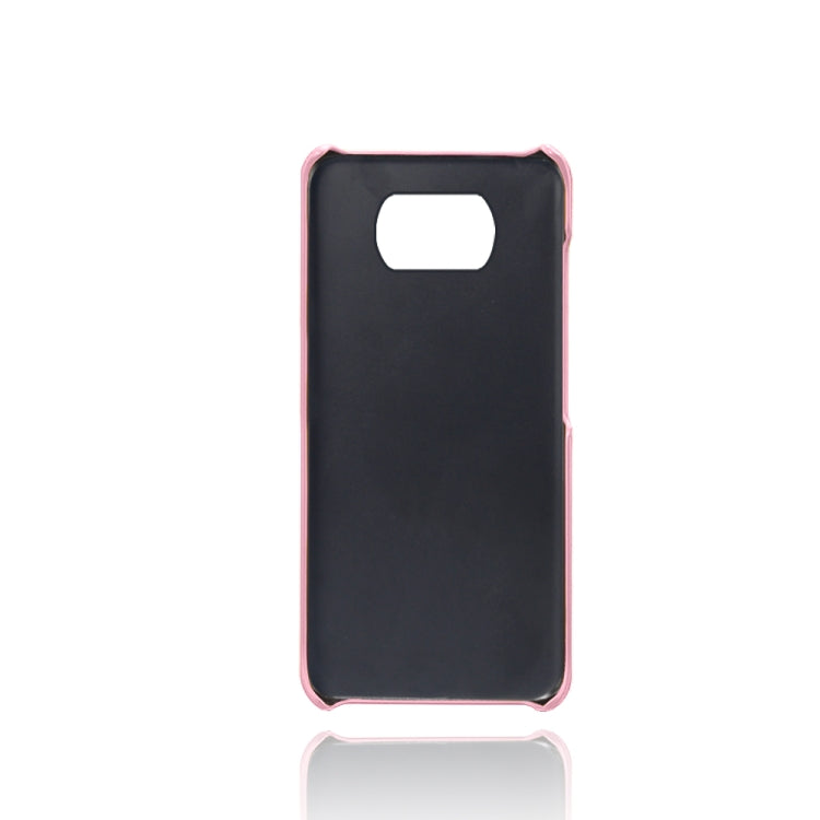 For Xiaomi Poco X3 Calf Texture PC + PU Leather Back Cover Shockproof Case with Dual Card Slots