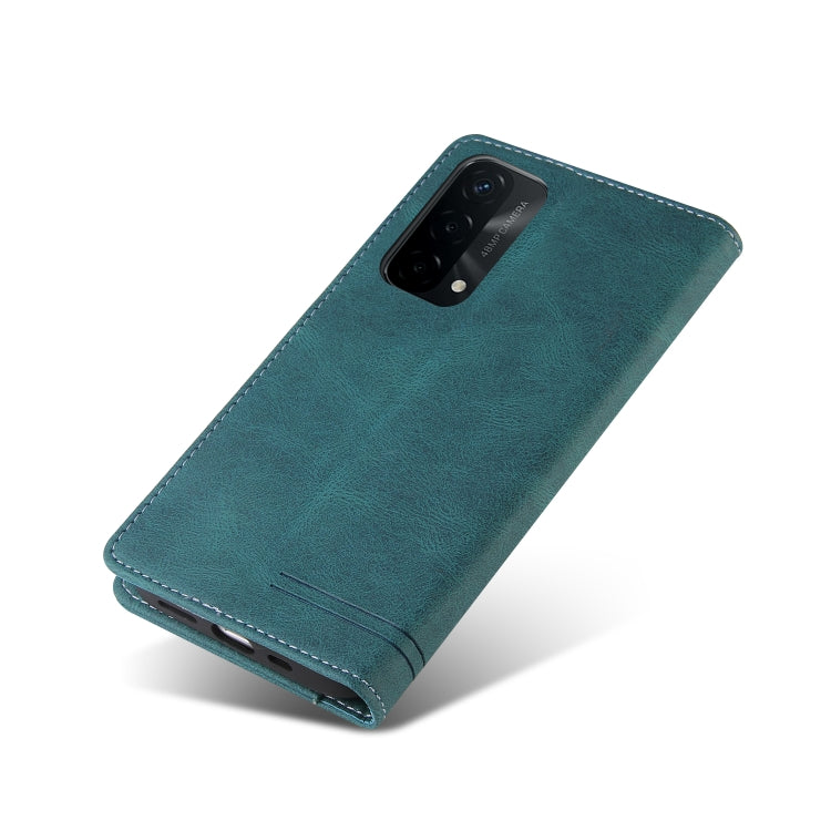 For OPPO A93 5G Skin Feel Anti-theft Brush Horizontal Flip Leather Case with Holder & Card Slots & Wallet