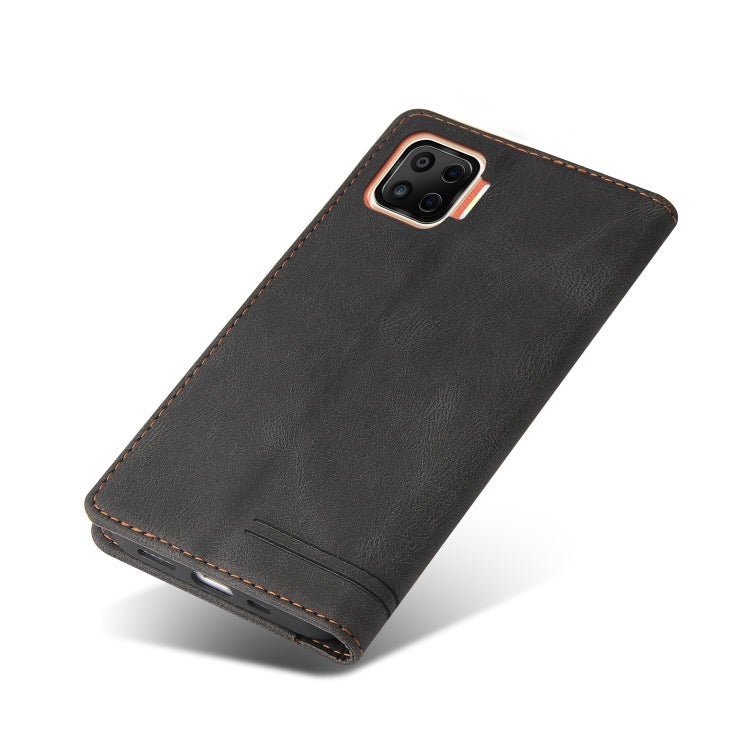 For OPPO F17 Skin Feel Anti-theft Brush Horizontal Flip Leather Case with Holder & Card Slots & Wallet