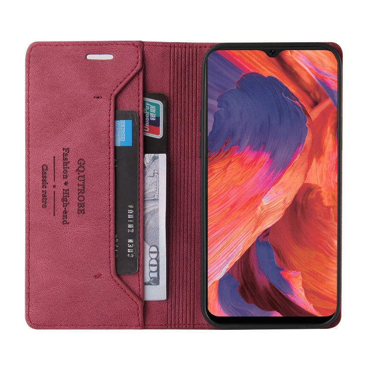 For OPPO F17 Skin Feel Anti-theft Brush Horizontal Flip Leather Case with Holder & Card Slots & Wallet