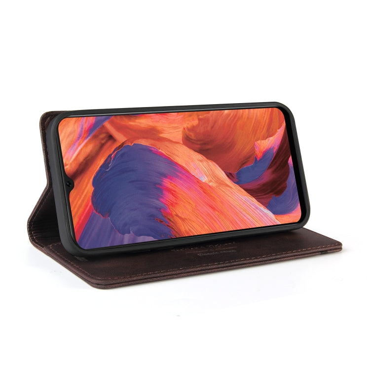 For OPPO F17 Skin Feel Anti-theft Brush Horizontal Flip Leather Case with Holder & Card Slots & Wallet