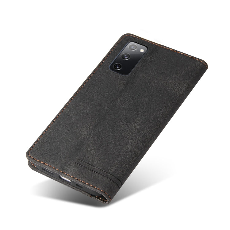 For Huawei P40 Skin Feel Anti-theft Brush Horizontal Flip Leather Case with Holder & Card Slots & Wallet