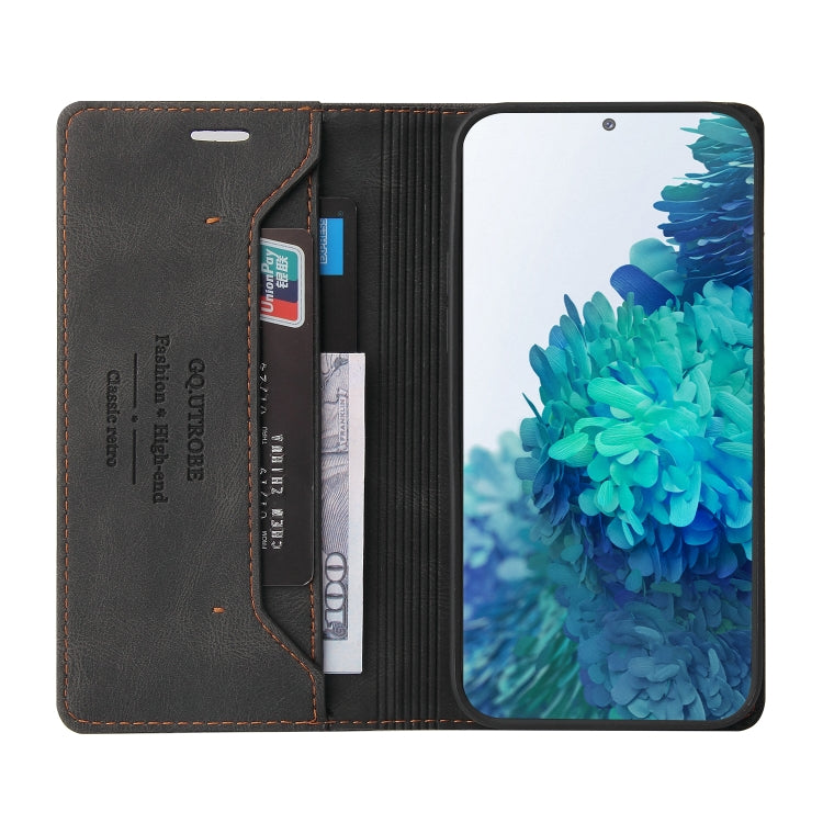 For Huawei P40 Skin Feel Anti-theft Brush Horizontal Flip Leather Case with Holder & Card Slots & Wallet
