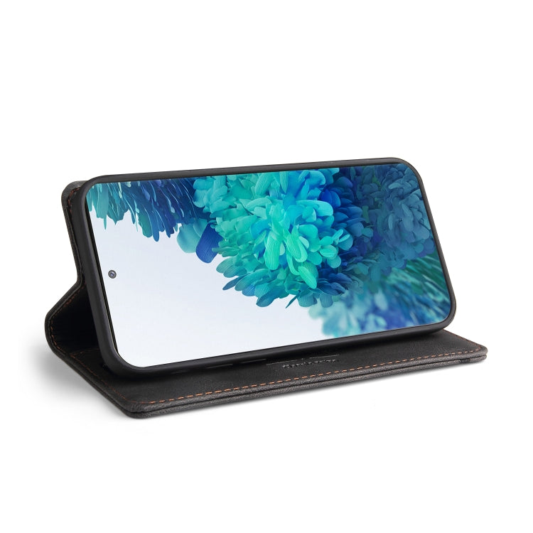For Huawei P40 Skin Feel Anti-theft Brush Horizontal Flip Leather Case with Holder & Card Slots & Wallet