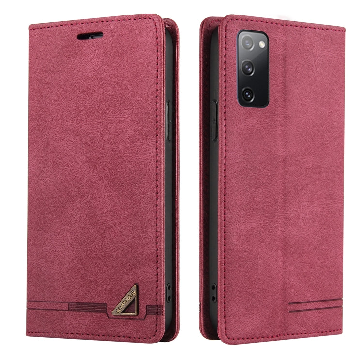 For Huawei P40 Skin Feel Anti-theft Brush Horizontal Flip Leather Case with Holder & Card Slots & Wallet