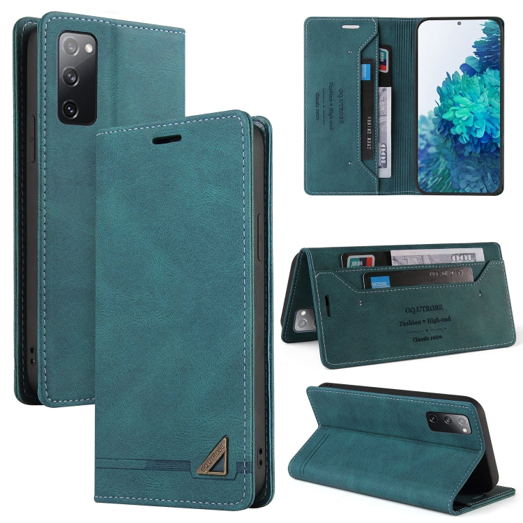 For Huawei P40 Skin Feel Anti-theft Brush Horizontal Flip Leather Case with Holder & Card Slots & Wallet