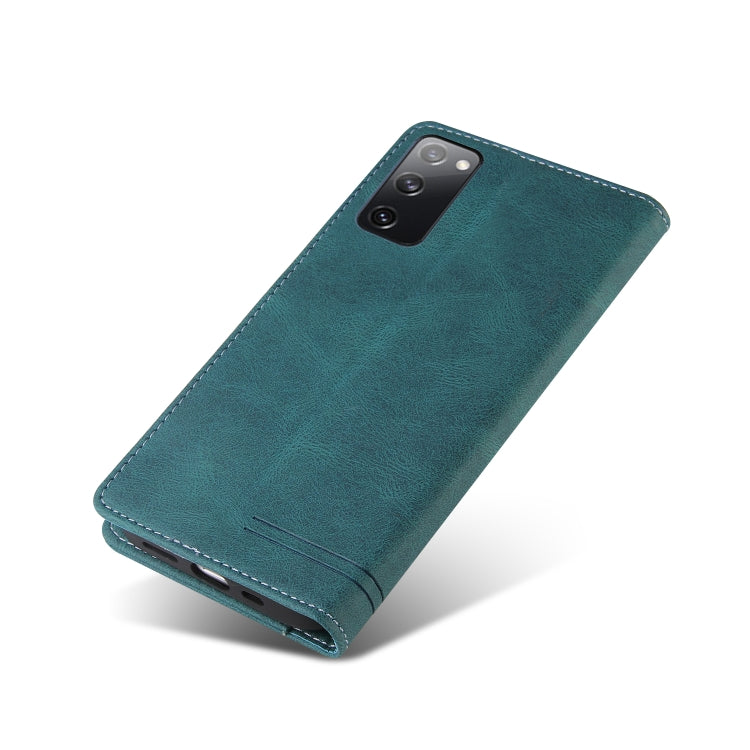 For Huawei P40 Skin Feel Anti-theft Brush Horizontal Flip Leather Case with Holder & Card Slots & Wallet
