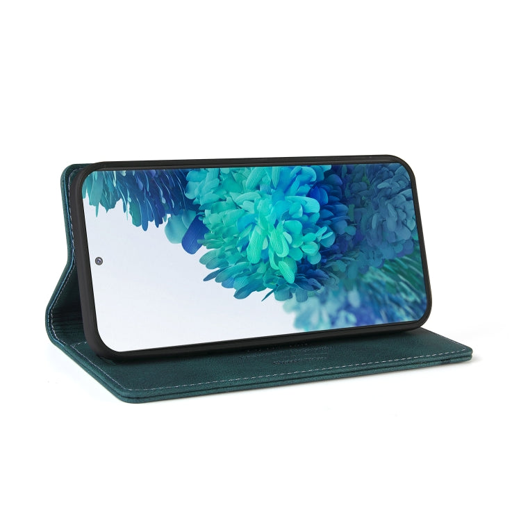 For Huawei P40 Skin Feel Anti-theft Brush Horizontal Flip Leather Case with Holder & Card Slots & Wallet