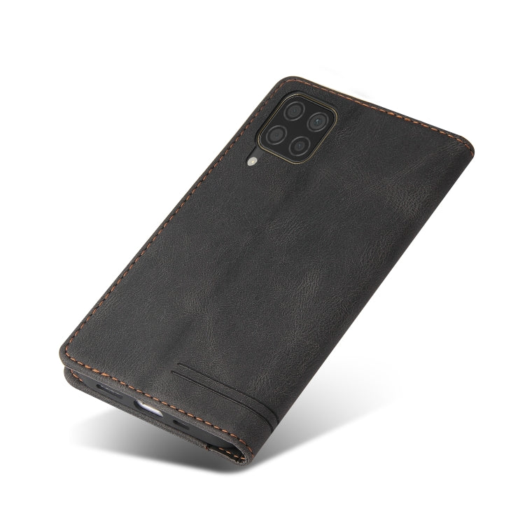 For Huawei P40 Lite Skin Feel Anti-theft Brush Horizontal Flip Leather Case with Holder & Card Slots & Wallet