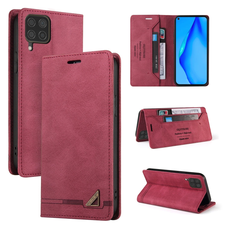 For Huawei P40 Lite Skin Feel Anti-theft Brush Horizontal Flip Leather Case with Holder & Card Slots & Wallet