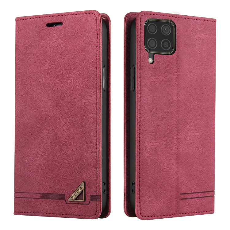 For Huawei P40 Lite Skin Feel Anti-theft Brush Horizontal Flip Leather Case with Holder & Card Slots & Wallet