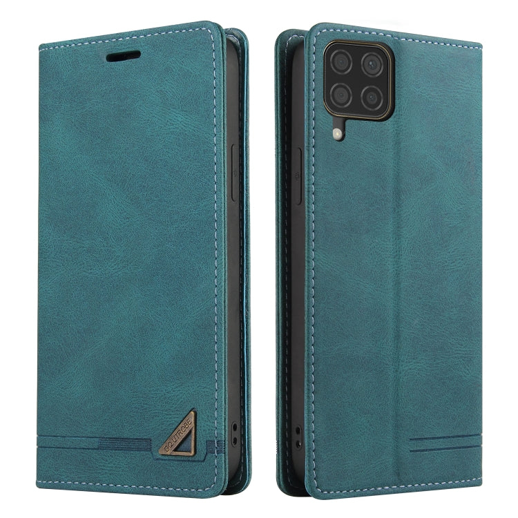 For Huawei P40 Lite Skin Feel Anti-theft Brush Horizontal Flip Leather Case with Holder & Card Slots & Wallet