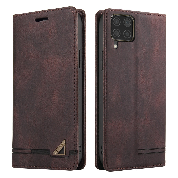 For Huawei P40 Lite Skin Feel Anti-theft Brush Horizontal Flip Leather Case with Holder & Card Slots & Wallet