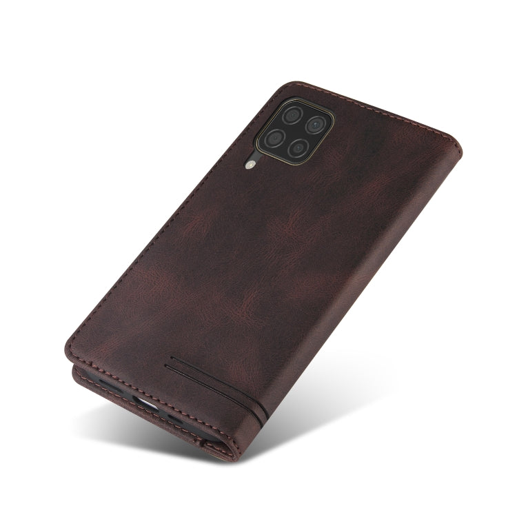 For Huawei P40 Lite Skin Feel Anti-theft Brush Horizontal Flip Leather Case with Holder & Card Slots & Wallet